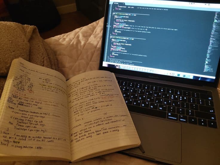 Students learning